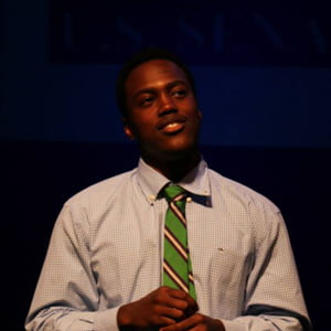 Tashiem Jordan '17, who will perform