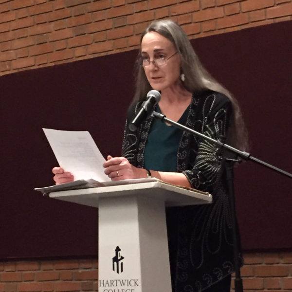Assistant Professor of English Julia Suarez Hayes ’72