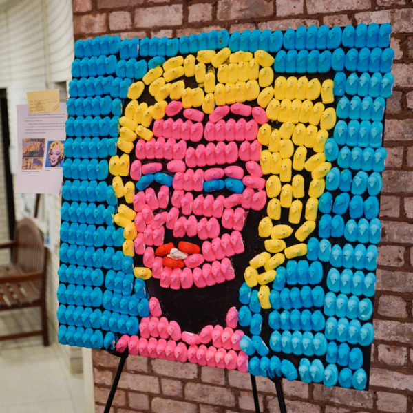 The “That’s Impressive, but Don’t You Have a Job?” Showstopper Award winner: Richard Colby ’16, Peep Warhol: Blue Marilyn