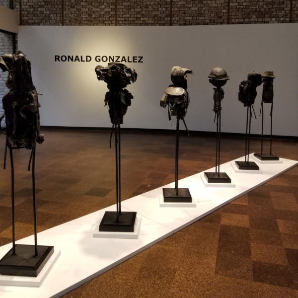 Image of work by Visiting Artist Ronald Gonzalez, who has an exhibition at Foreman Gallery