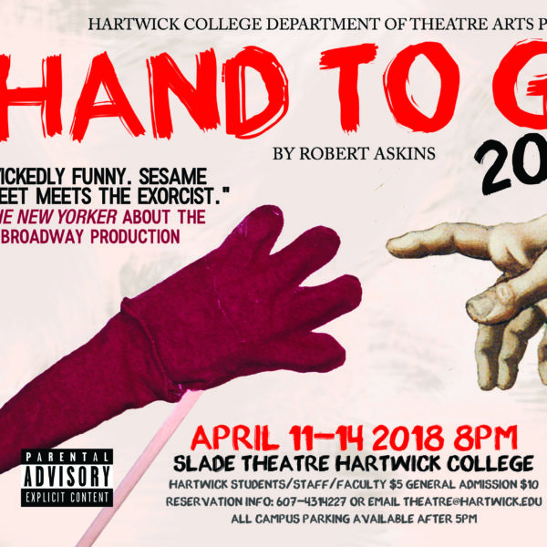 Poster image for upcoming Theatre Arts production
