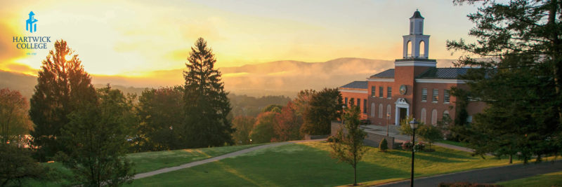 Hartwick College Yager Hall at sunrise