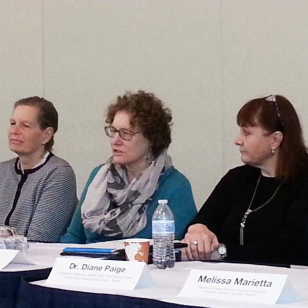 Panelists at the 2018 Women in Leadership discussion
