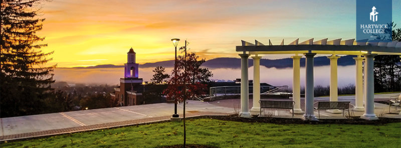 Hartwick College Yager Hall Sunrise Spring 2019