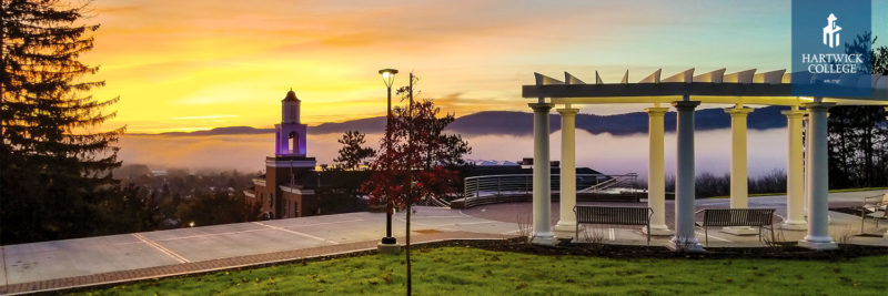 Hartwick College Yager Hall Sunrise Spring 2019