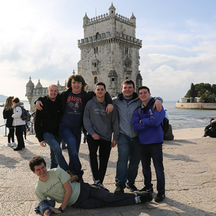 Hartwick students abroad during J Term