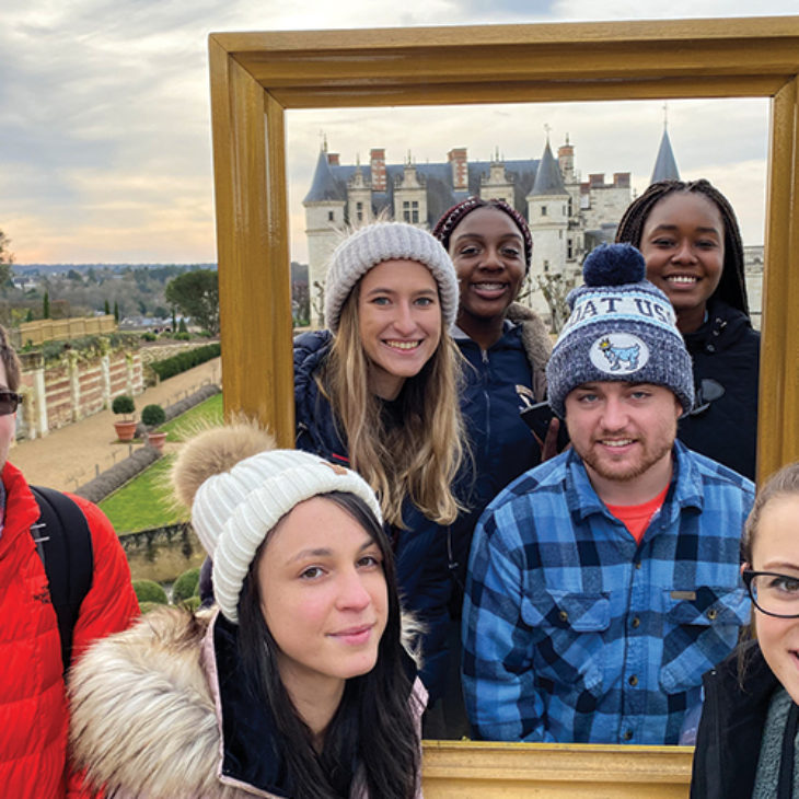 Hartwick students in France