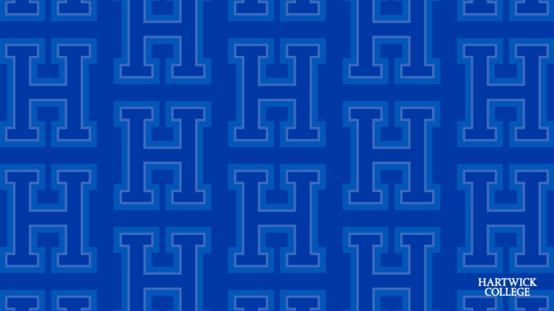 Hartwick College Spirit H desktop device wallpaper