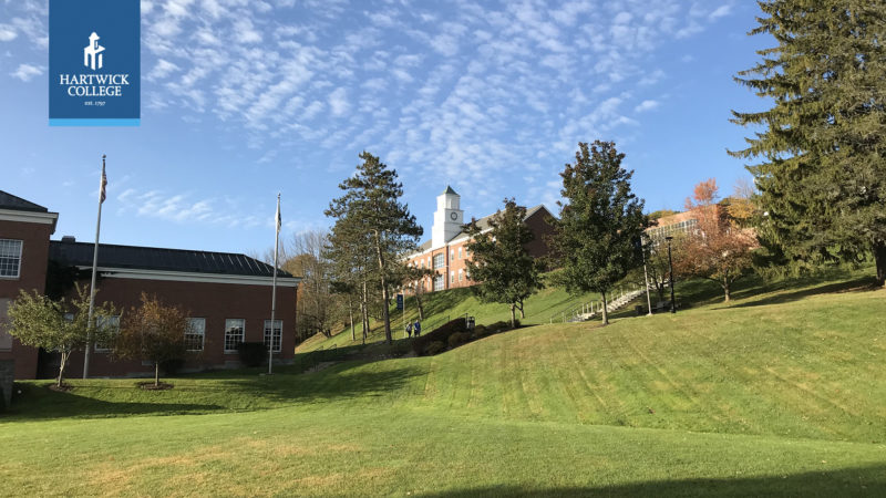 Hartwick College Golisano Hall from Frisbee Field