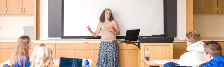 professor teaching