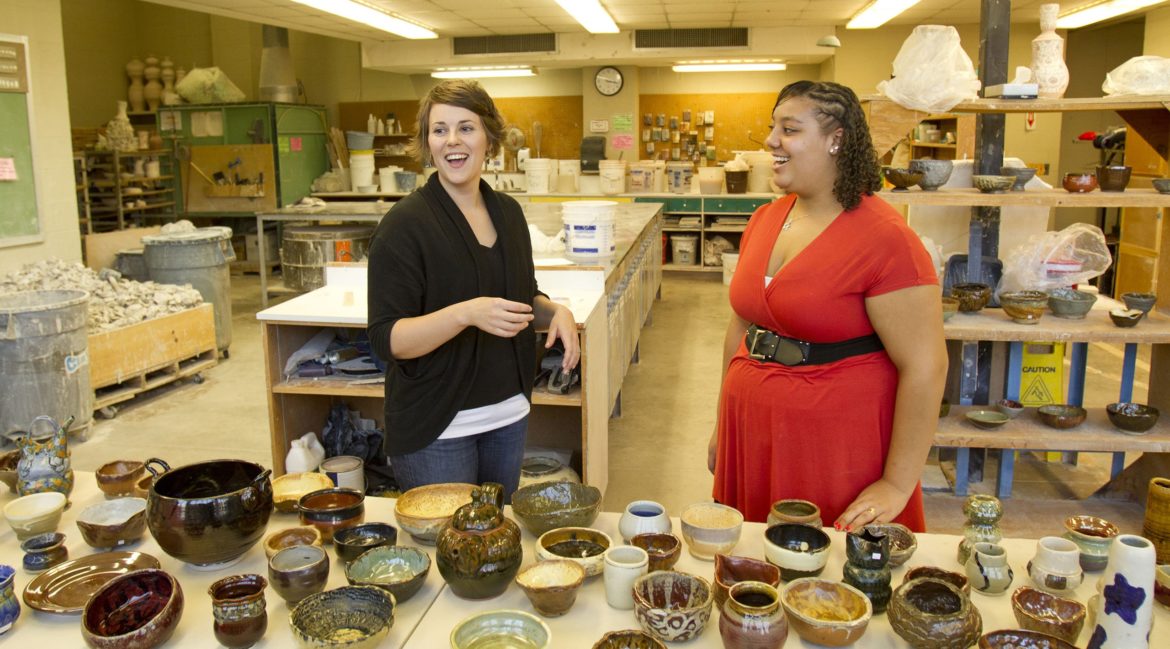 Ceramics Studio, Anderson Center for the Arts, Hartwick College