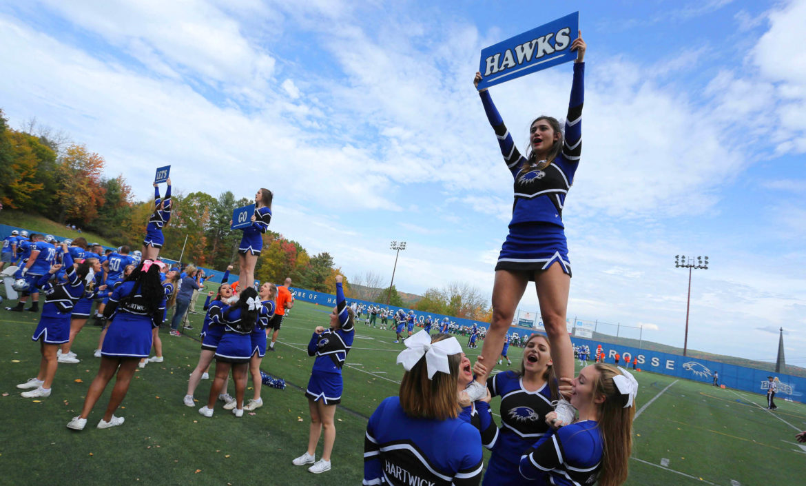 Wright Stadium Cheerleaders