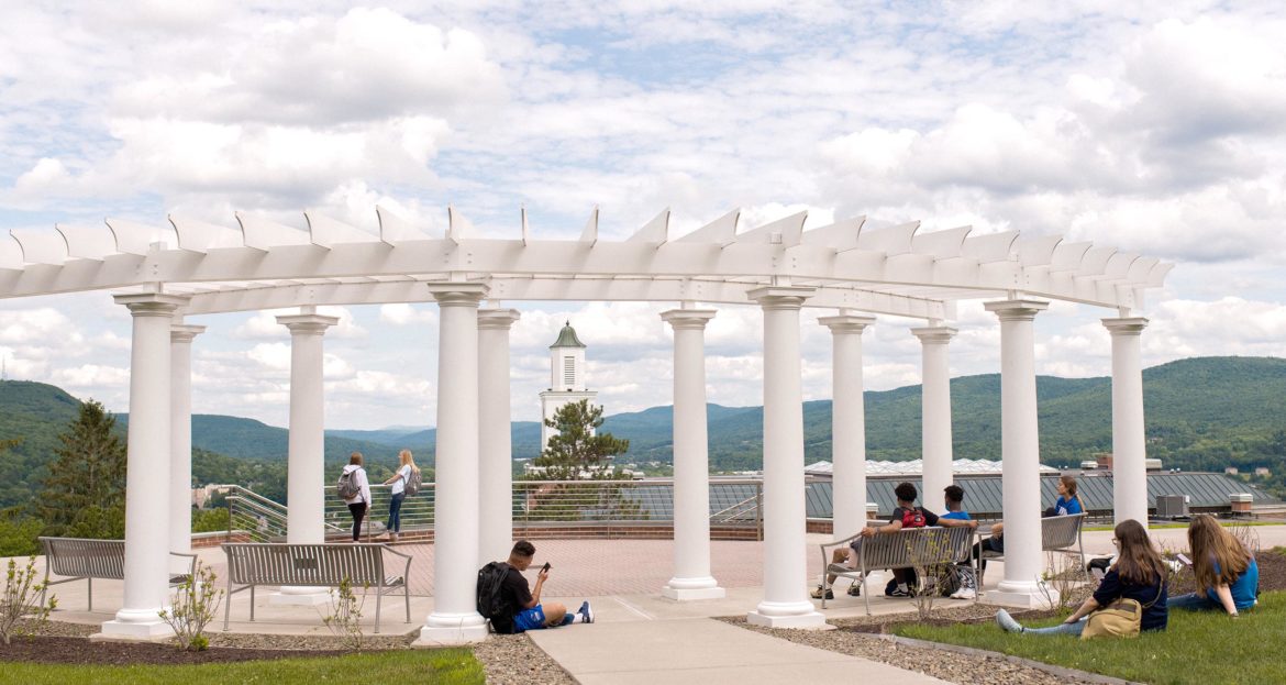 Hartwick College Pergola on Founders' Way