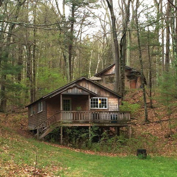Hill and Dale Cabin at Hartwick College's Pine Lake Environmental Campus
