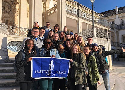 Hartwick students in Portugal
