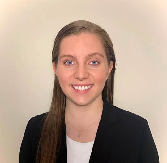 Hannah Bowen G'22, TBRM student