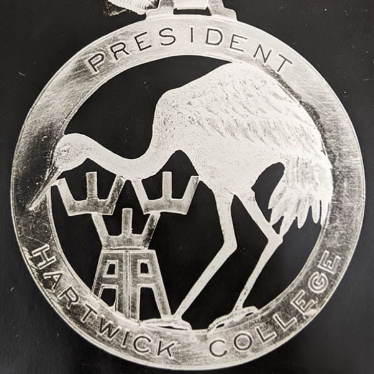 Presidential Medal presented to President Anderson upon his Inauguration