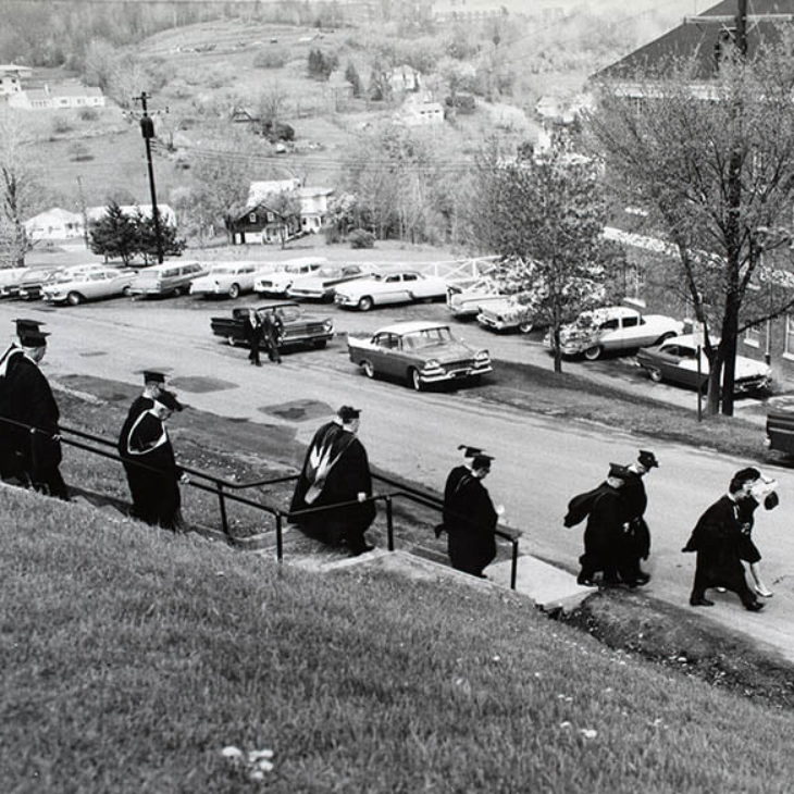 Procession for President Binder's Inauguration 1960
