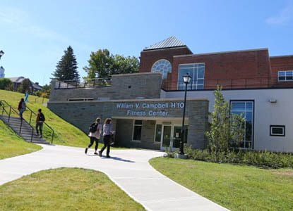 Campbell Fitness Center Entrance, Dewar Union, Hartwick College