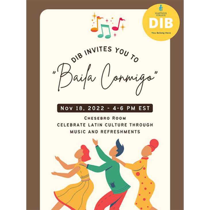DIB Event Poster for Hispanic Heritage Month