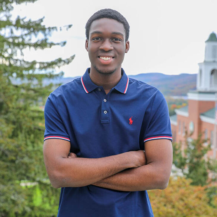 Hartwick College graduate Philip Ojebor '23