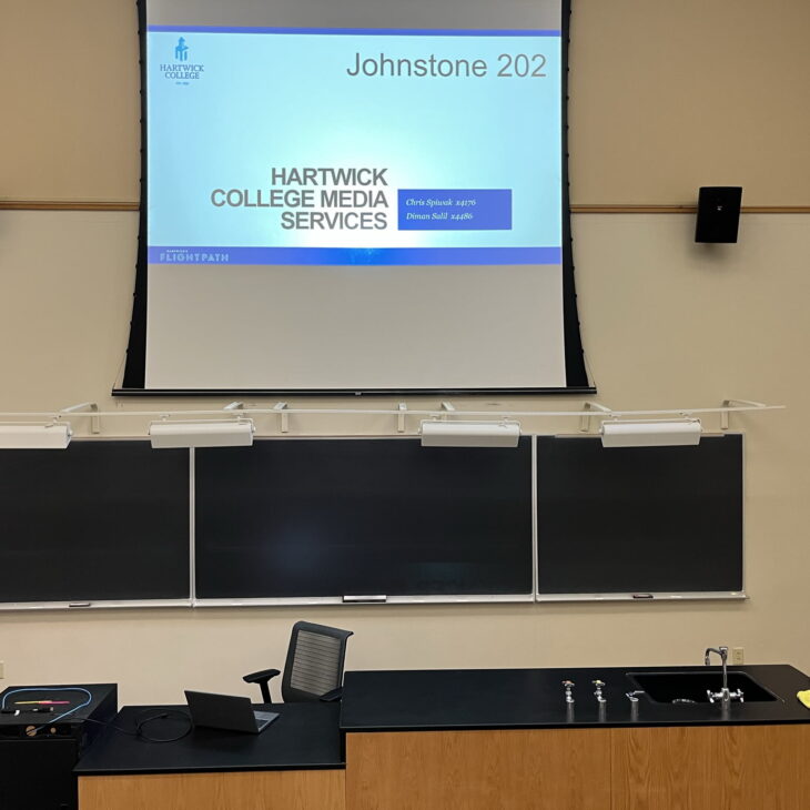 Johnstone 202 Lecture Hall, Hartwick College