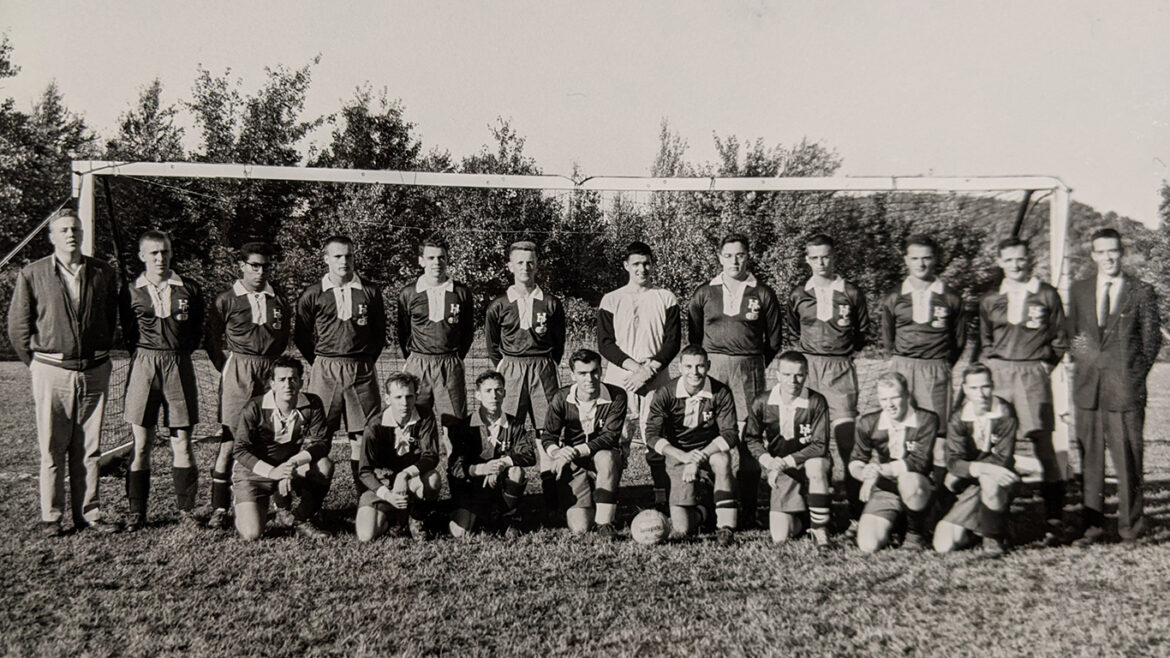 1956 first Hartwick College men's soccer team