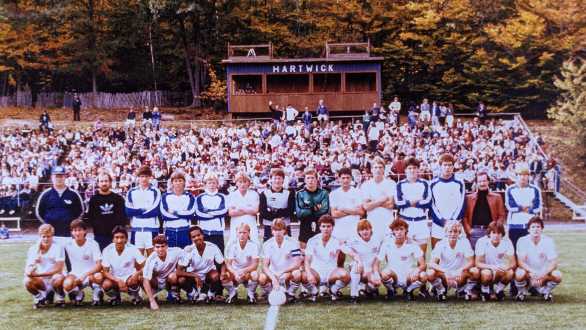 1984 Hartwick College soccer team photo