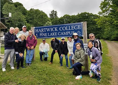 Hartwick Alumni at Pine Lake Environmental Campus