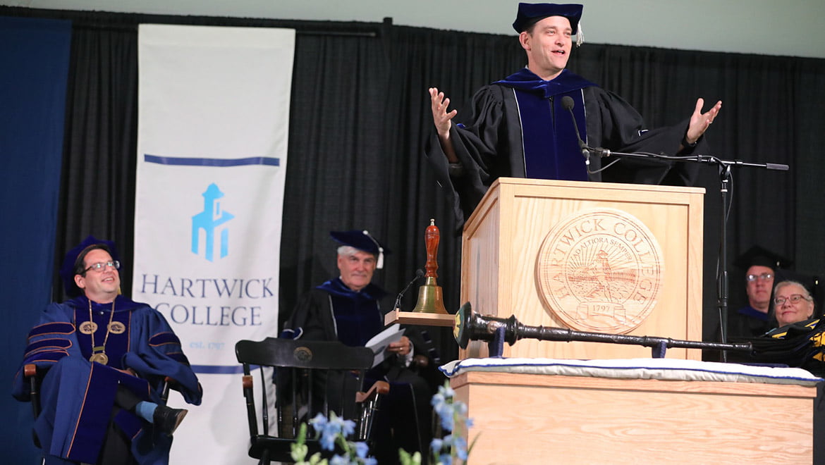 Commencement Speaker Josh Rawitch, President of the National Baseball Hall of Fame in Cooperstown, NY
