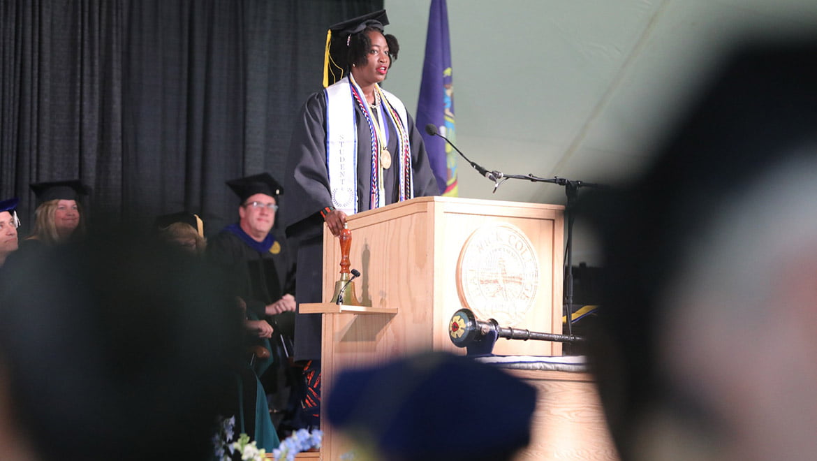 Commencement greeting from Pauller Awino Musyoka '23