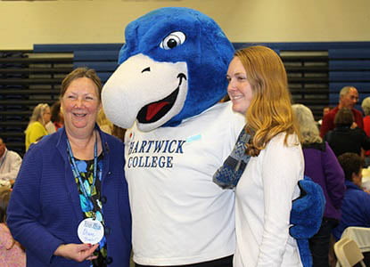 Hartwick family with Swoop