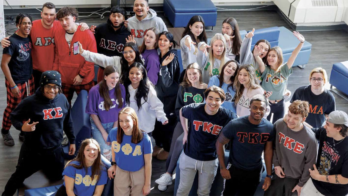 Hartwick College Greek Life students