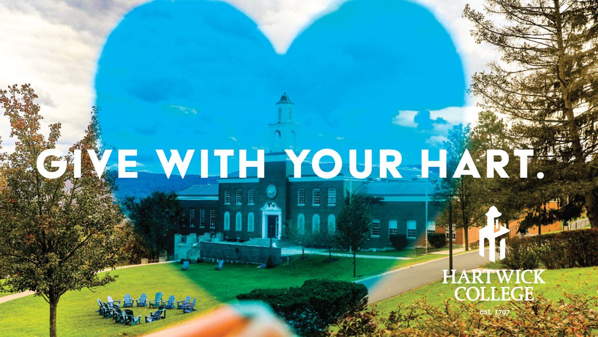 Give with Your Hart image of campus