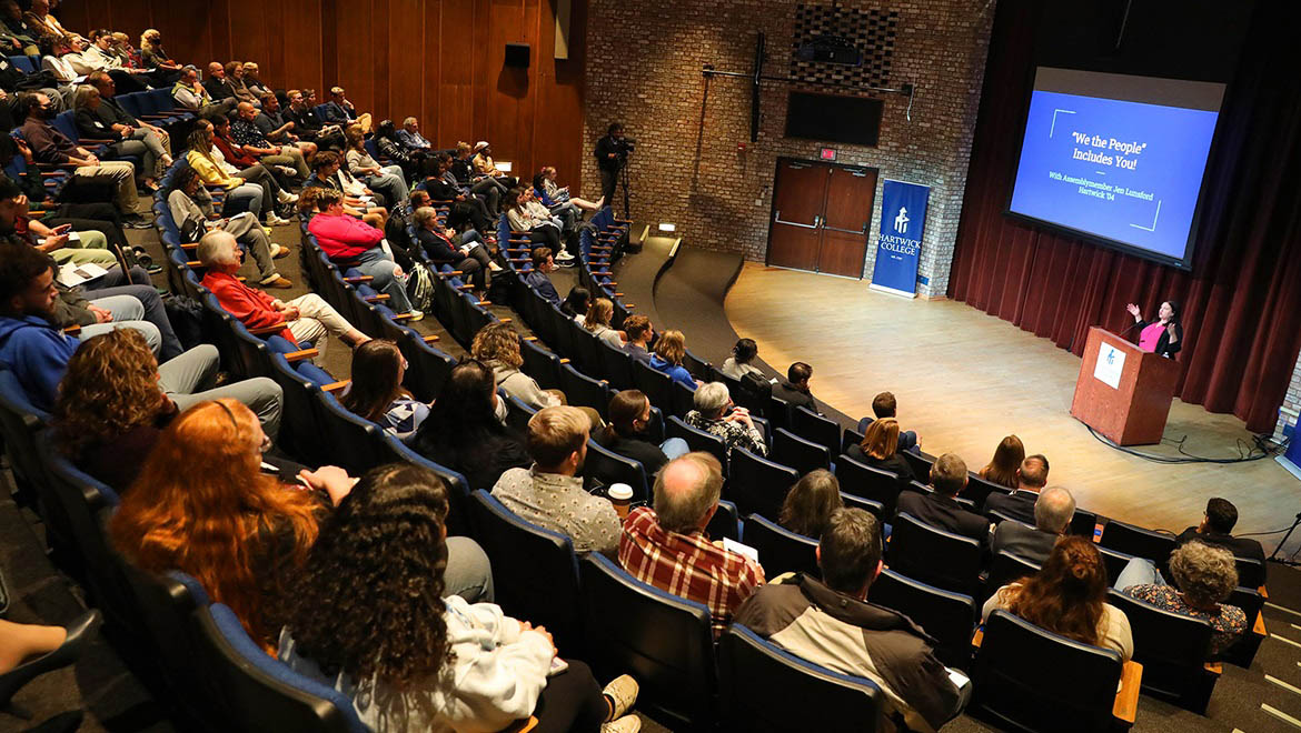 Hartwick College Institute of Public Service Constitution Day Talk delivered by Jen Lunsford '04, New York State Assemblymember for the 135th Assembly District