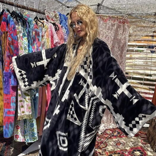 Vintage shopping customer