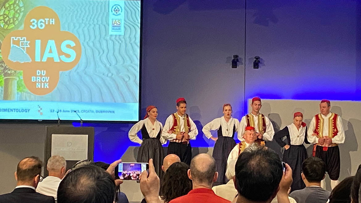 Opening ceremonies of the annual meeting of International Association of Sedimentologists in Dubrovnik, Croatia.