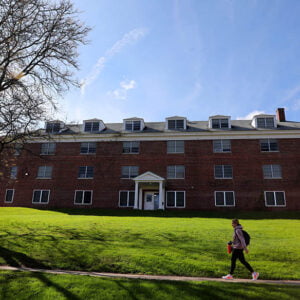 Hartwick College student Residential Hall Holmes Hall