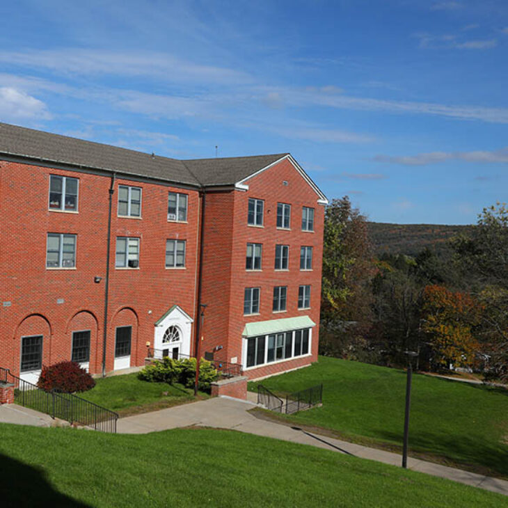 Hartwick College student Residential Hall Saxton Hall