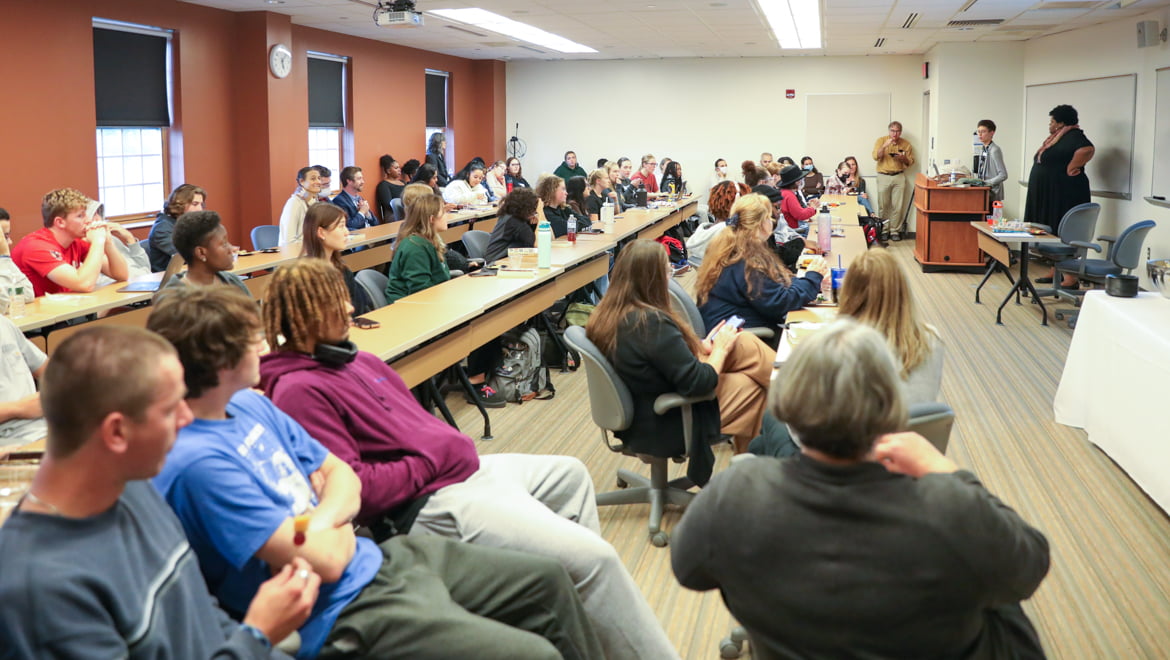 Hartwick College community discussion of Clint Smith's book How the Word is Passed: A Reckoning with the History of Slavery Across America