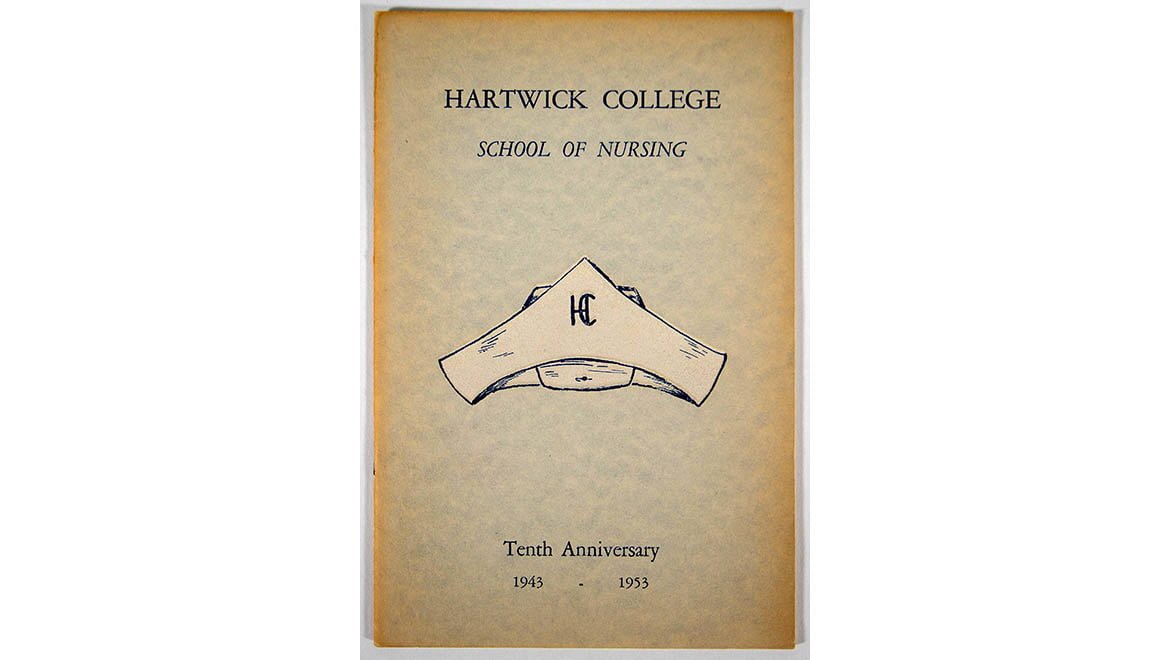 Hartwick College nursing program 10th anniversary booklet, 1953