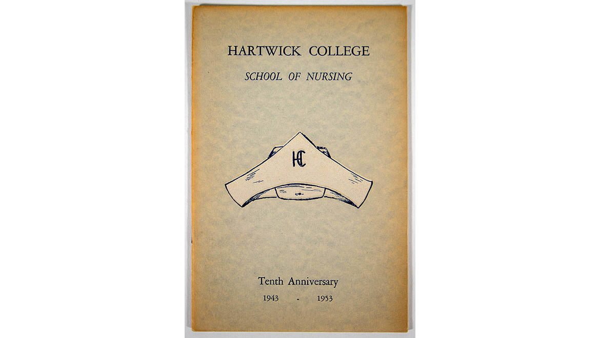 Hartwick College nursing program 10th anniversary booklet, 1953