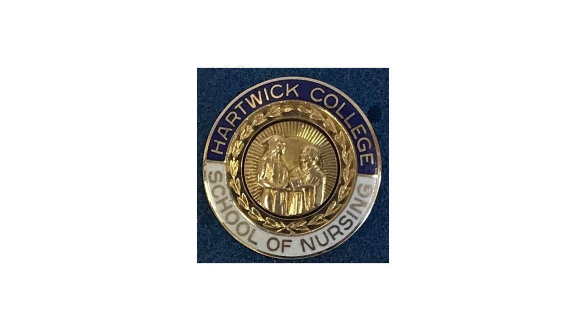 Hartwick College Nursing Pin, 1958