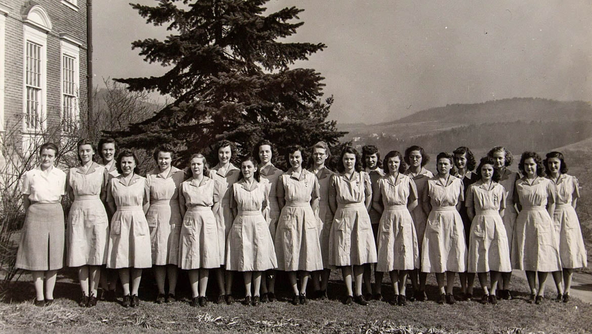 1943 U.S. Cadet Nurses at Hartwick College