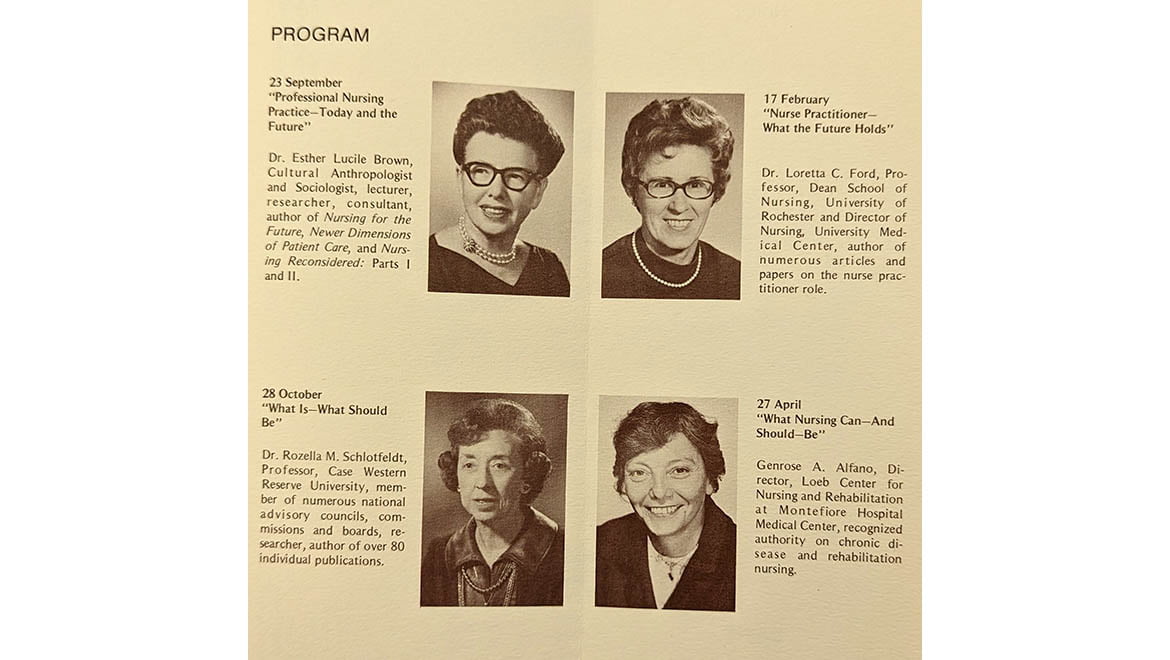 Hartwick College O'Connor Chair Lecture Program, 1973