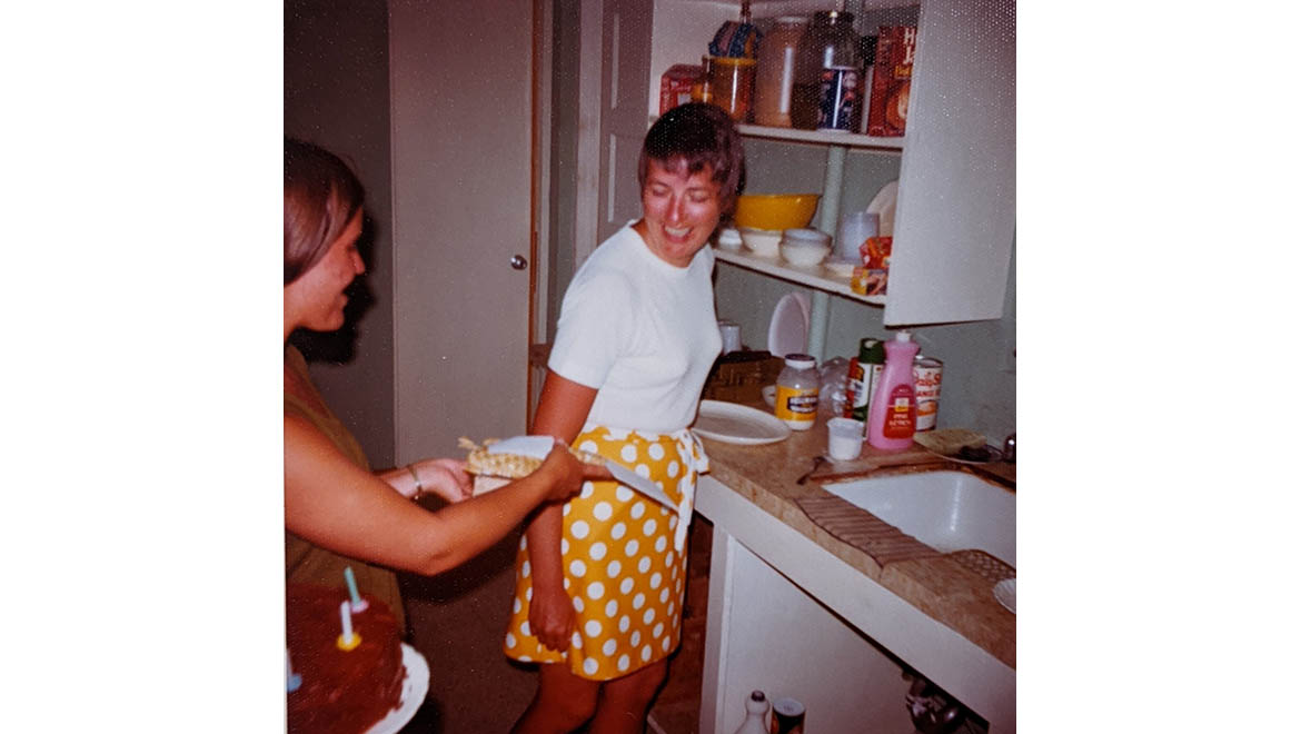 Hartwick College professor of nursing Mary Sees in The Bahamas- Transcultural Nursing, 1974