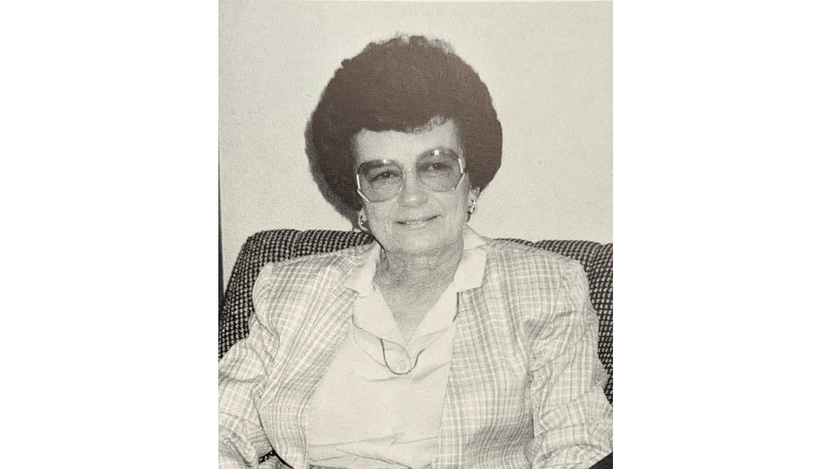 Hartwick College nursing professor Perrie Saxton, upon her retirement in 1992