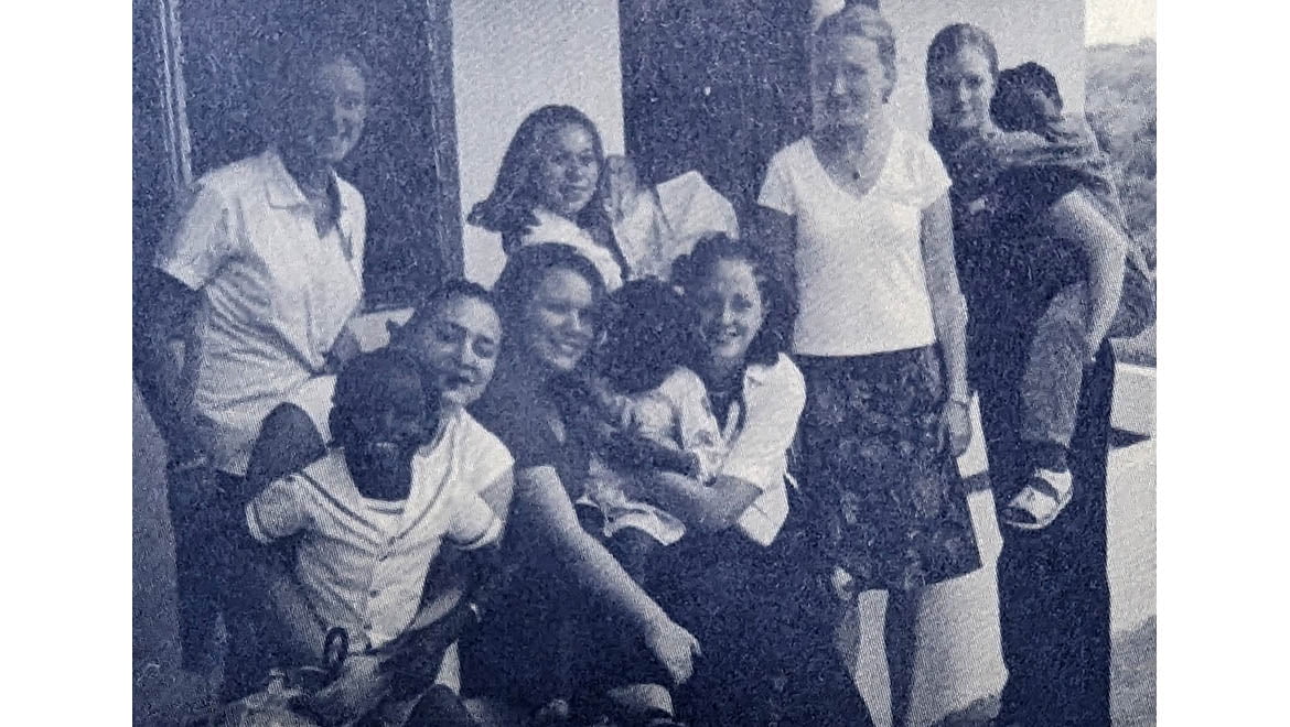 Hartwick College nursing students in Jamaica- Transcultural Nursing, 2001