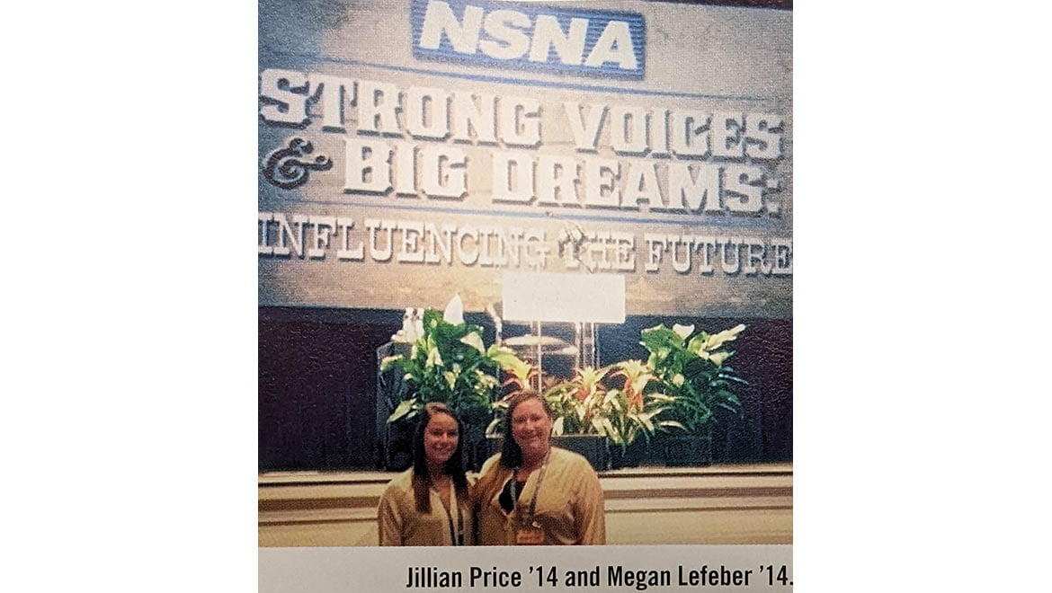 Hartwick College nursing students attend NSNA Conference, 2014