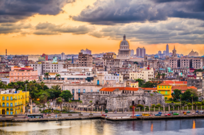 Skyline view of Havana,Cuba